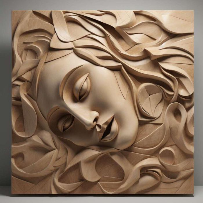 نموذج ثلاثي الأبعاد لآلة CNC 3D Art 